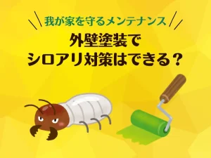 外壁塗装でシロアリ対策はできる？予防の本質と注意点を解説