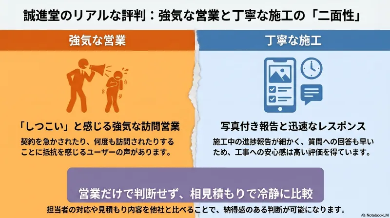 誠進堂の飛び込み営業はしつこくて迷惑に感じる?