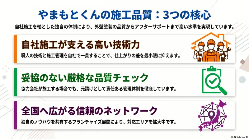 やまもとくんの協力会社（下請け業者）について